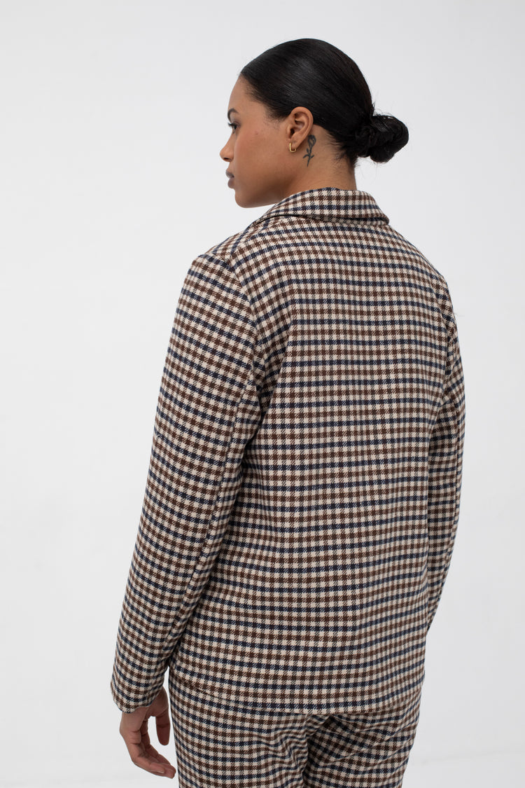 Mus & Bombon Libournais Blazer cuadros navy