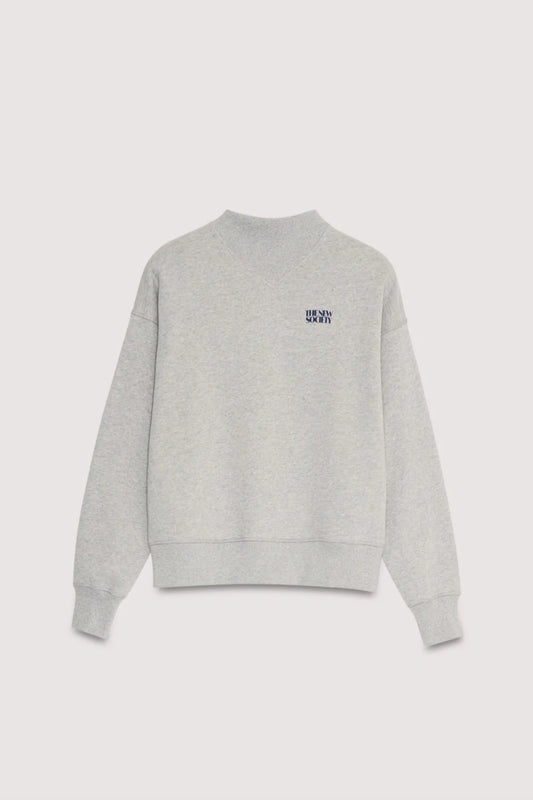 The New Society Lola Sweatshirt stellar grey mel