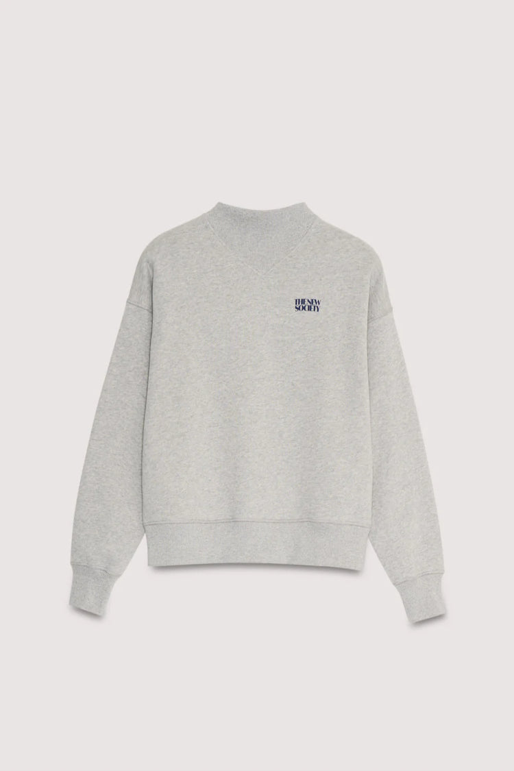 The New Society Lola Sweatshirt stellar grey mel