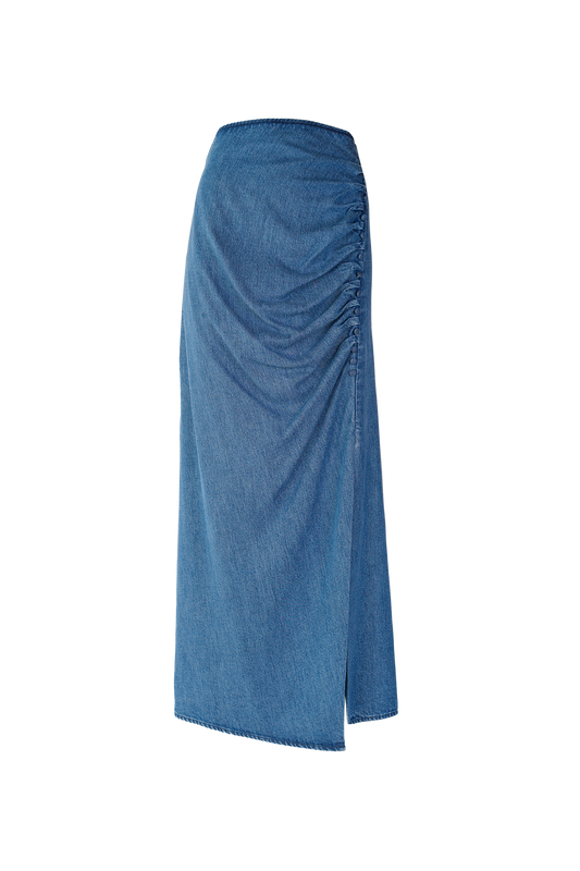 March23 Costanza Skirt navy denim