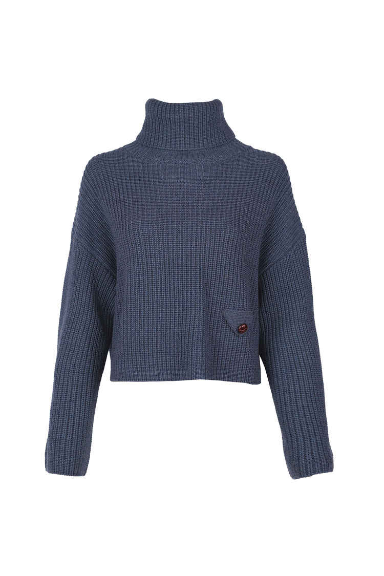 March23 Ami Pull cloudy blue
