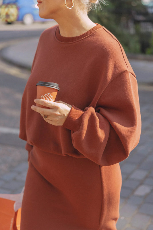 Les Soeurs Metz Sweater bordeaux
