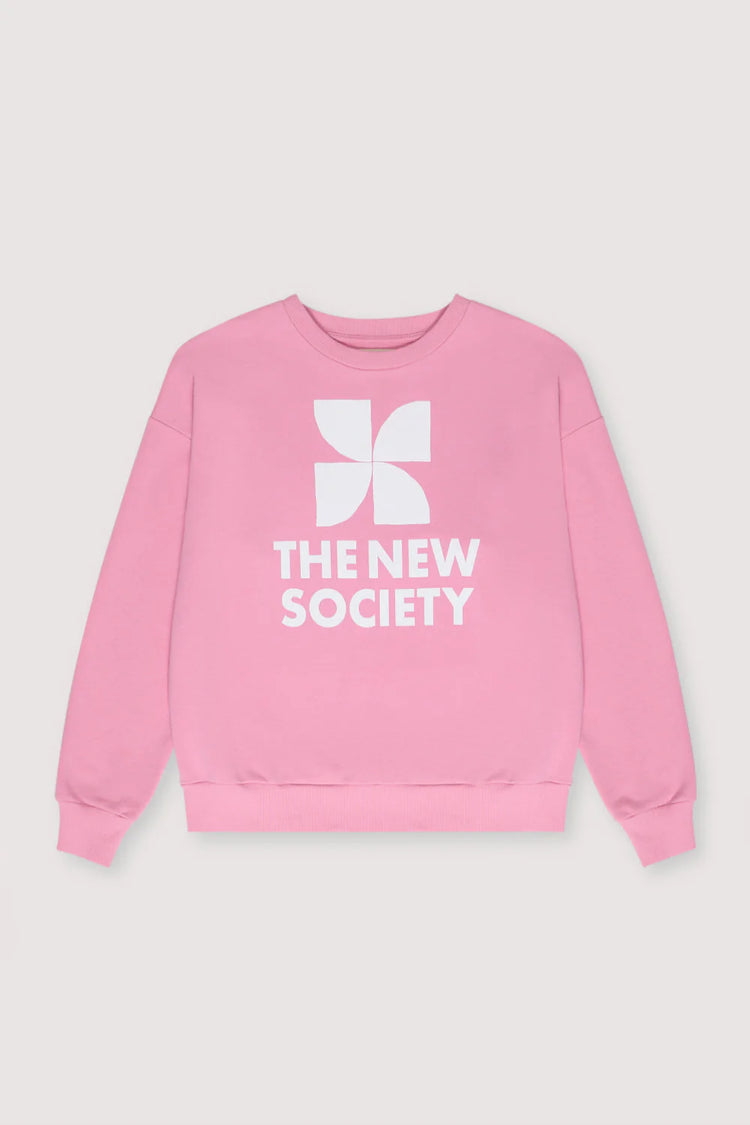 The New Society Mykonos Sweater hibiscus
