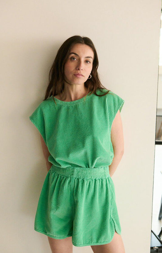 American Vintage PADO07A Top laitue vintage