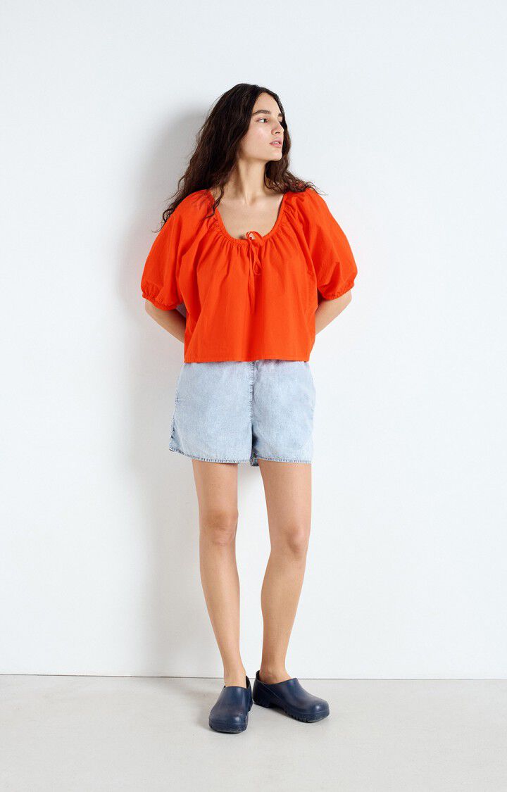 American Vintage PAY09A Short blue snow