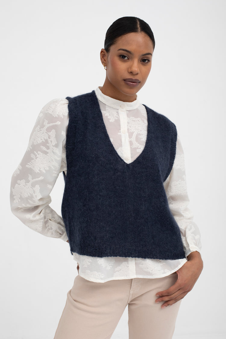 Mus & Bombon Prati Knit navy