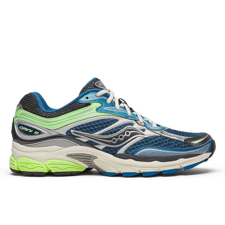 Saucony ProGrid Omni 9 blue lime