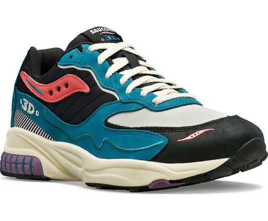 Saucony 3D Grid hurricane green black (web only)