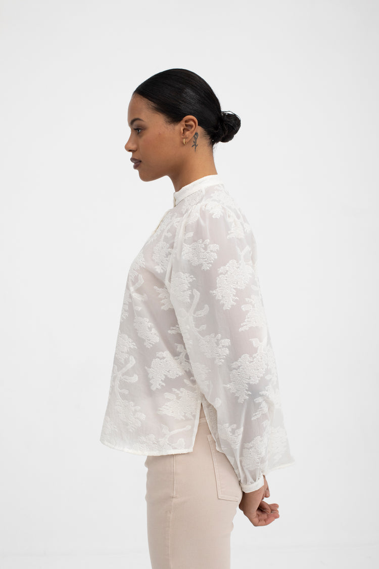 Mus & Bombon Sololaki blouse blanco