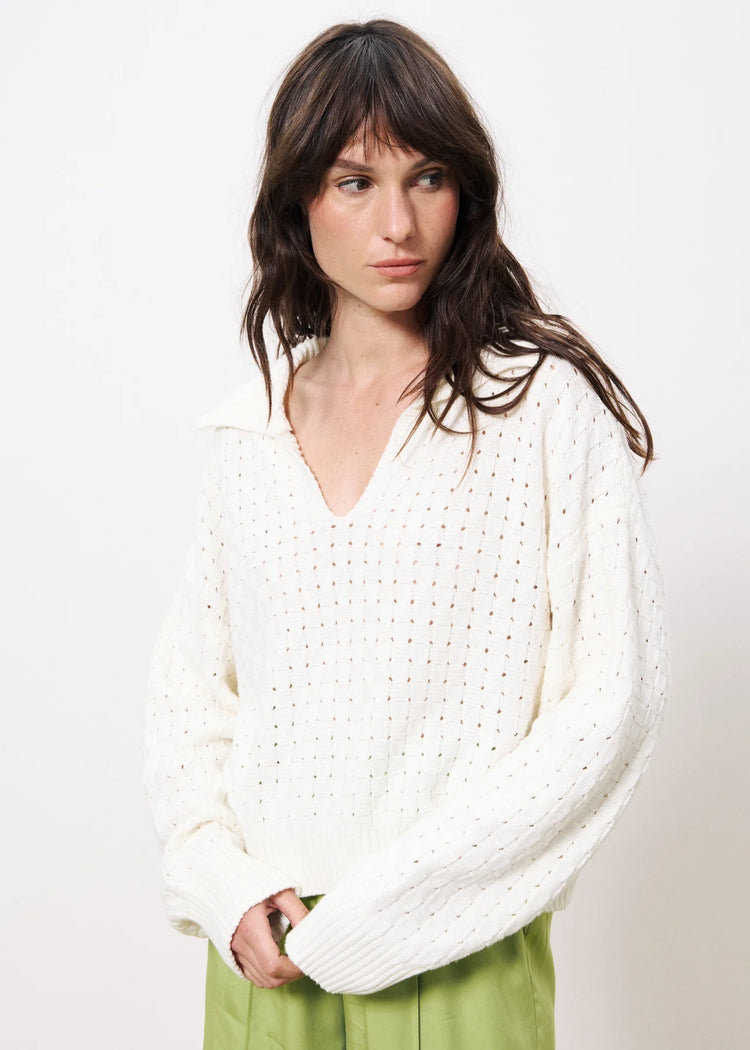 FRNCH Paulia Pull creme