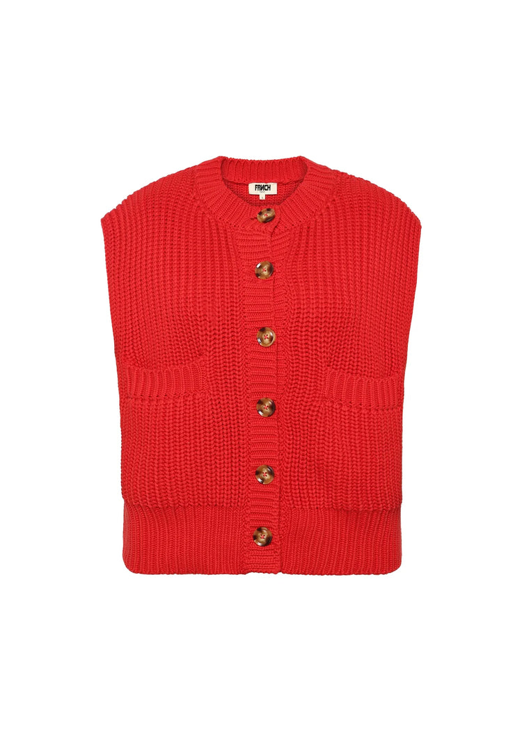 FRNCH Carmele Pull rouge