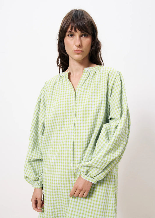 FRNCH Noely Robe citron vert