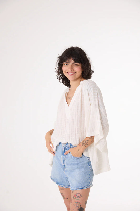 Sacrecoeur Eline Mazzy Blouse blanc