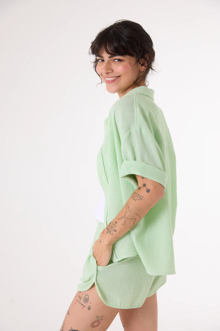 Sacrecoeur Alma Green Blouse vert