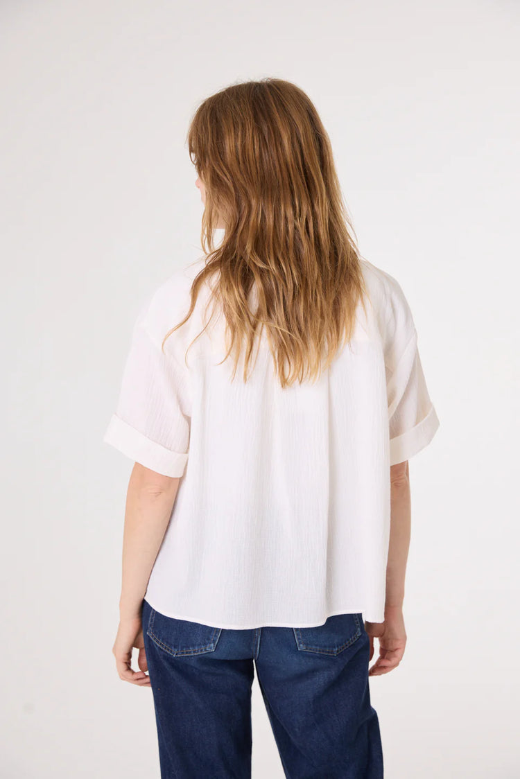 Sacrecoeur Alma Blouse blanc