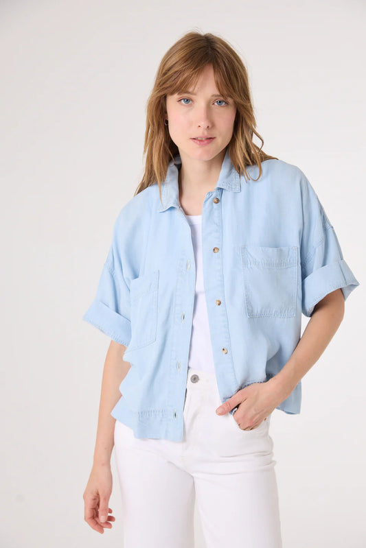 Sacrecoeur Jules Celeste Blouse indigo