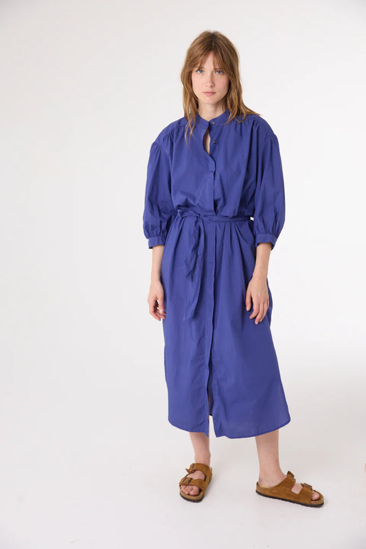 Sacrecoeur Monica Dress navy bleu