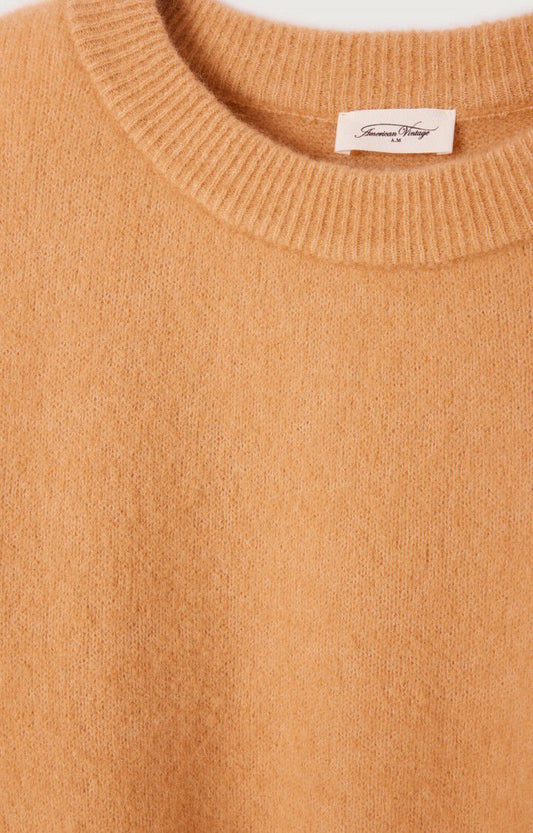 American Vintage VITO18E Pull hazelnut melange