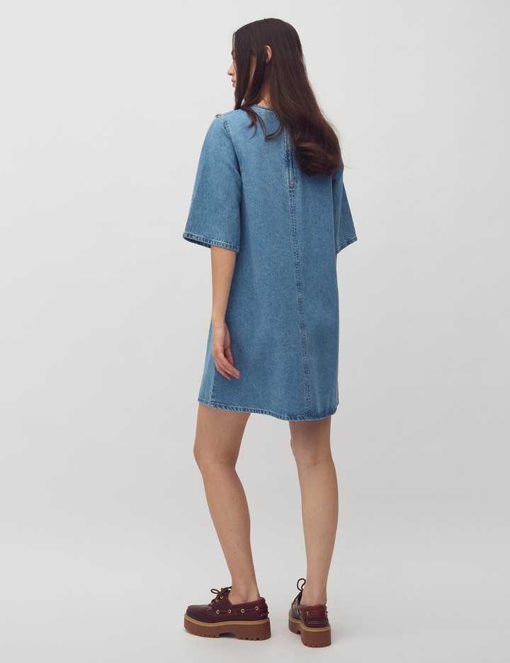 mbyM Carmen Mayafab Dress light blue denim