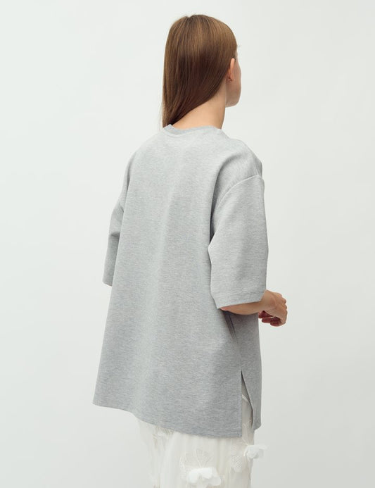mbyM Emrylis T-shirt light grey mel