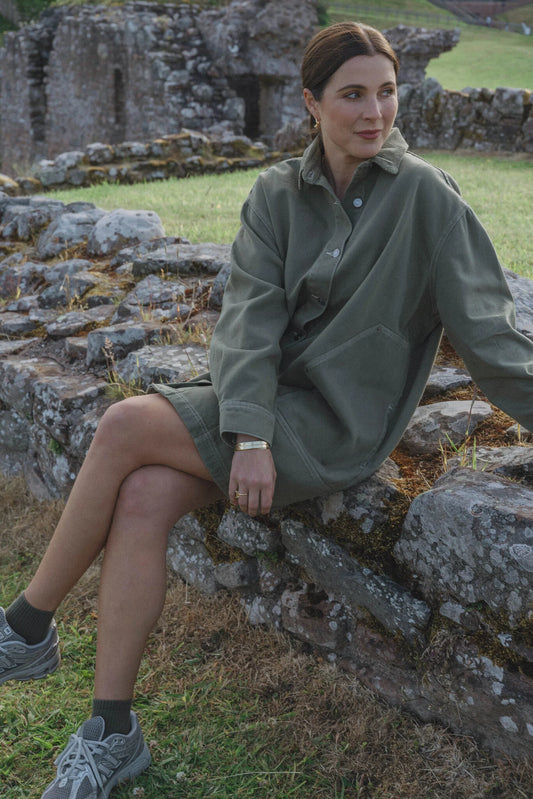 Les Soeurs Missa Dress khaki
