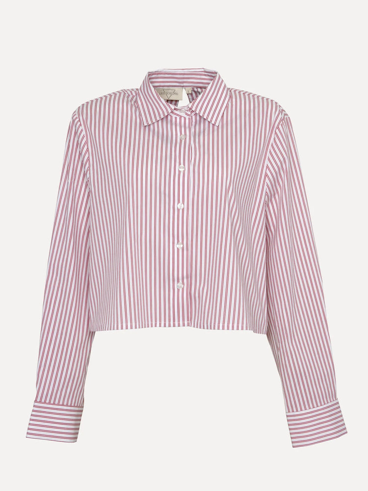 Les Soeurs Amy Shirt striped white