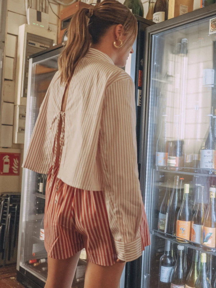 Les Soeurs Amy Shirt striped white