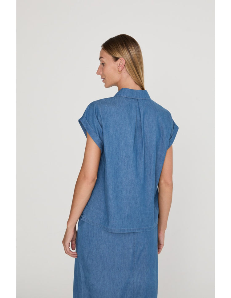 Designers Society Lima Shirt denim steel blue