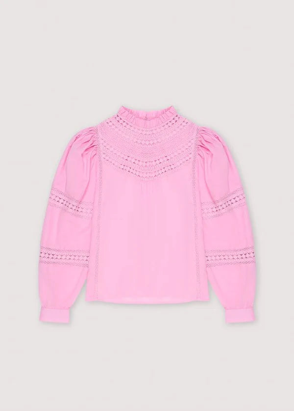 The New Society Paris Blouse blush pink