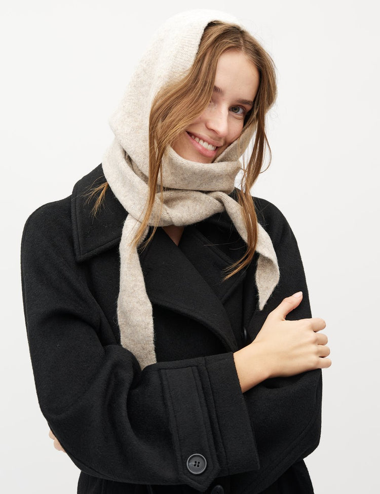 mbyM Wrappi Hevin Scarf light taupe mel