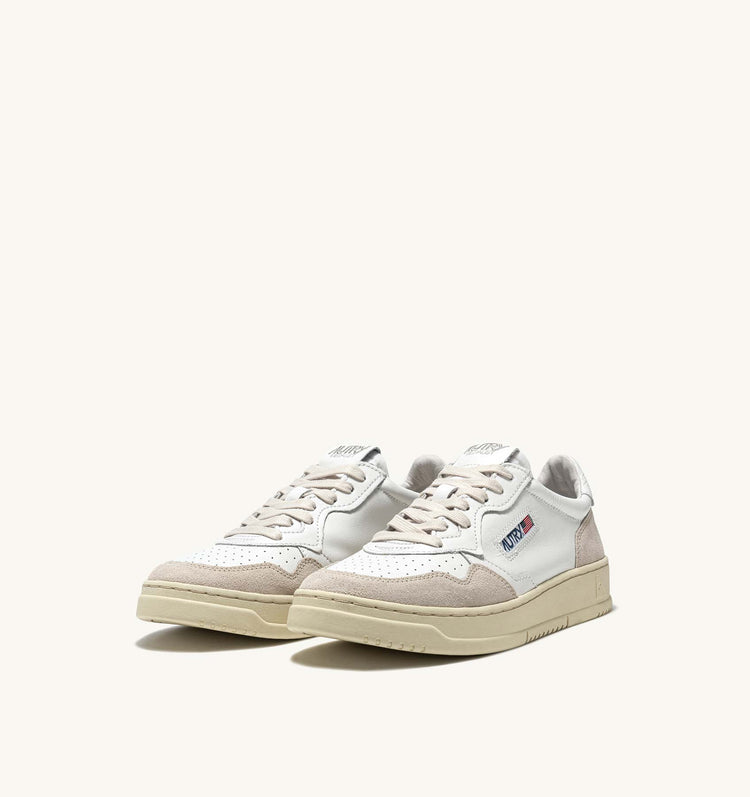 Autry LS33 leather / suede white