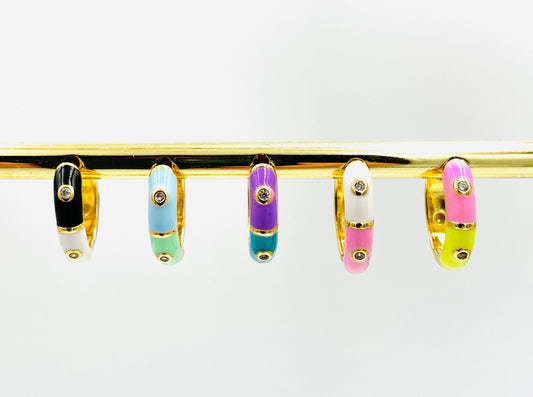 Tara Jwls Bicolor Earrings